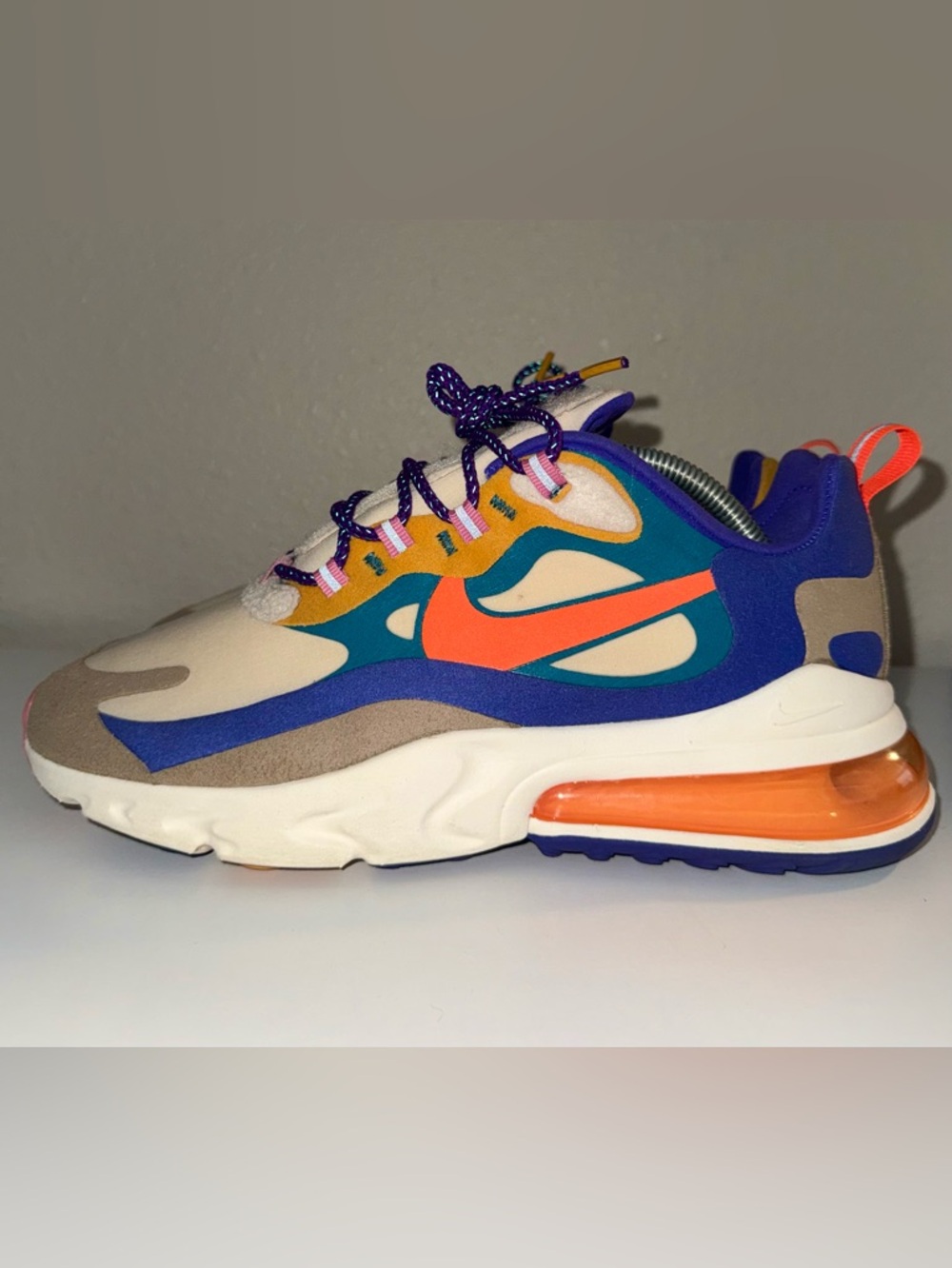 Nike Air Max 270 React Light Orewood Brown